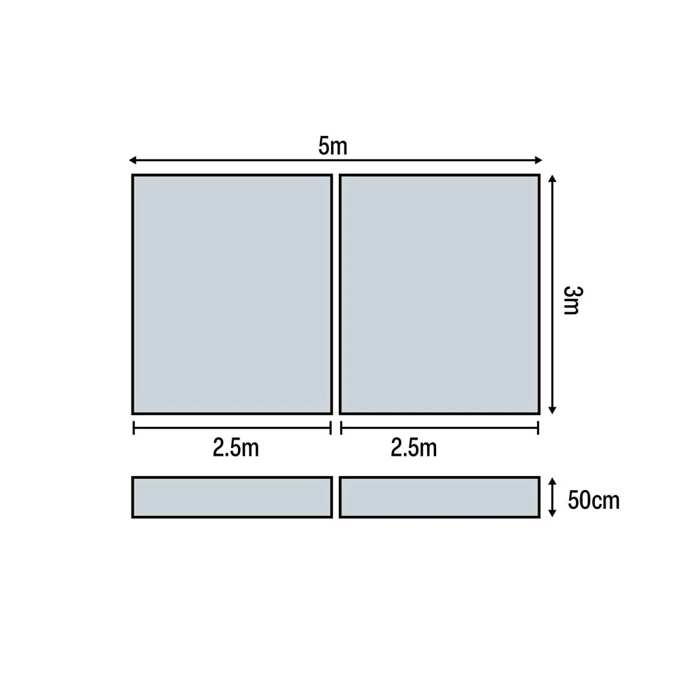 HART Block Fosbury Flop Mat 50cm - Image 2
