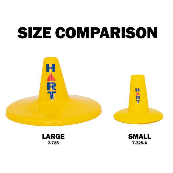 HART Kidz Cricket Batting Tees - Yellow - Image 2