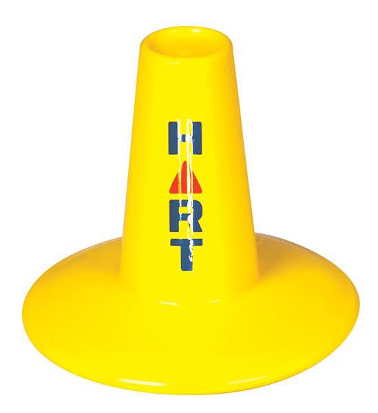 HART Kidz Cricket Batting Tees - Yellow - Image 3