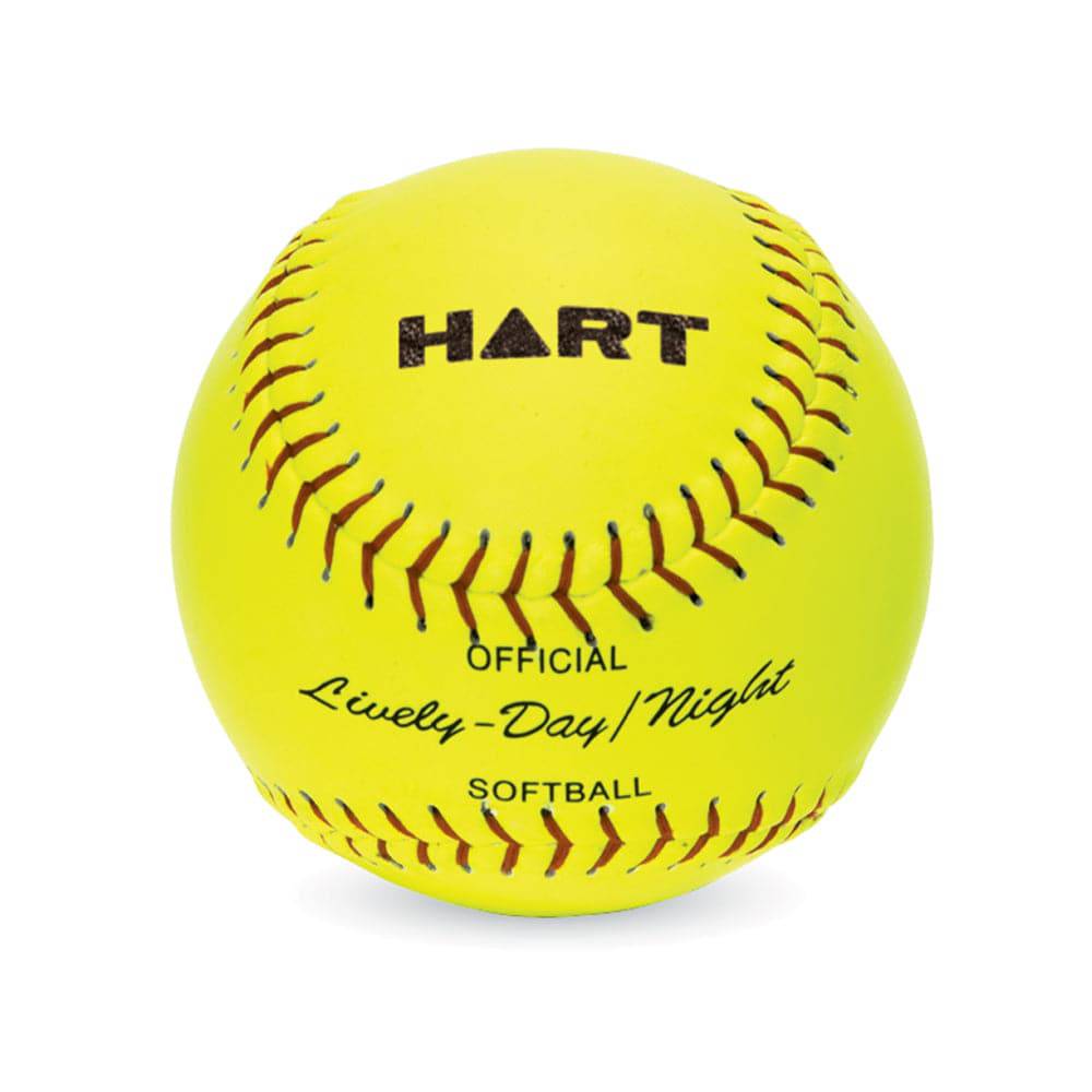 HART Leather Softball 12" Yellow - Image 2