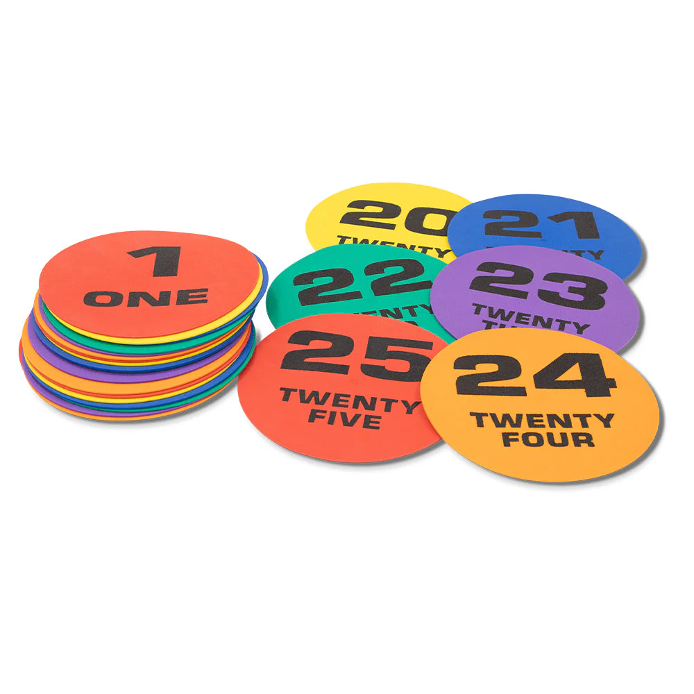 HART Marking Spot Discs Numbered 1 to 25 - Image 2