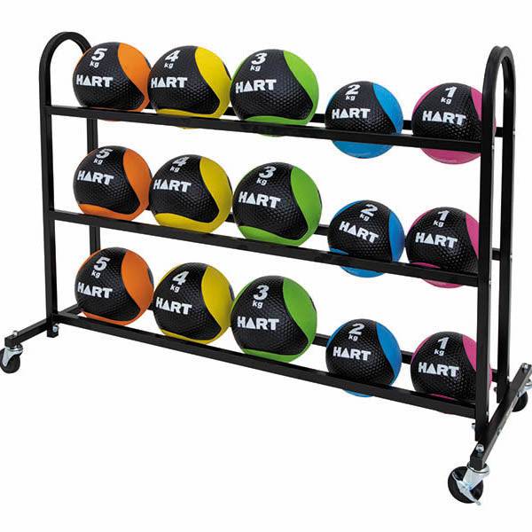HART Portable Medicine Ball Rack