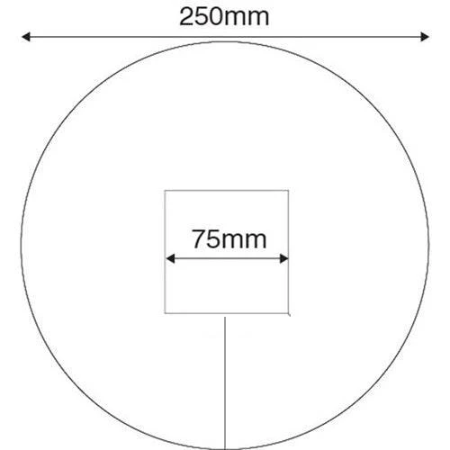 HART Round Post Protector 25cm - Image 2