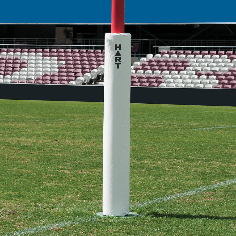 HART Round Rugby Post Pads 25cm - 100mm Cut Out (set of 4) - Image 2