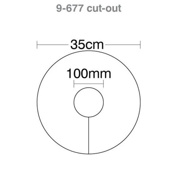 HART Round Rugby Post Pads 35cm - 100mm Cut Out (set of 4) - Image 2