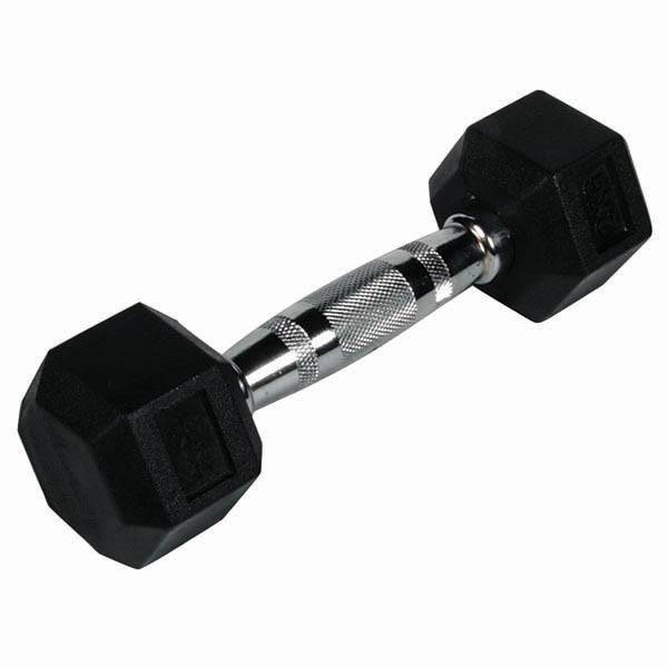 HART Rubber Hex Dumbbells - Image 2