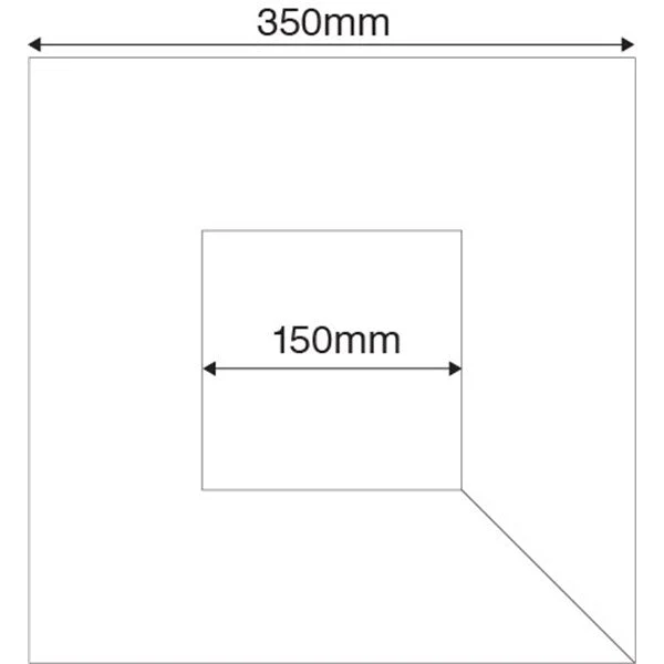 HART Square Post Protector 35cm - Custom Printed (single pad) - Image 12