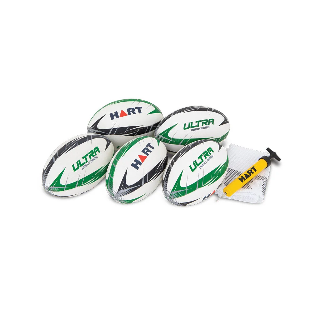 HART Ultra Rugby Union Ball Pack