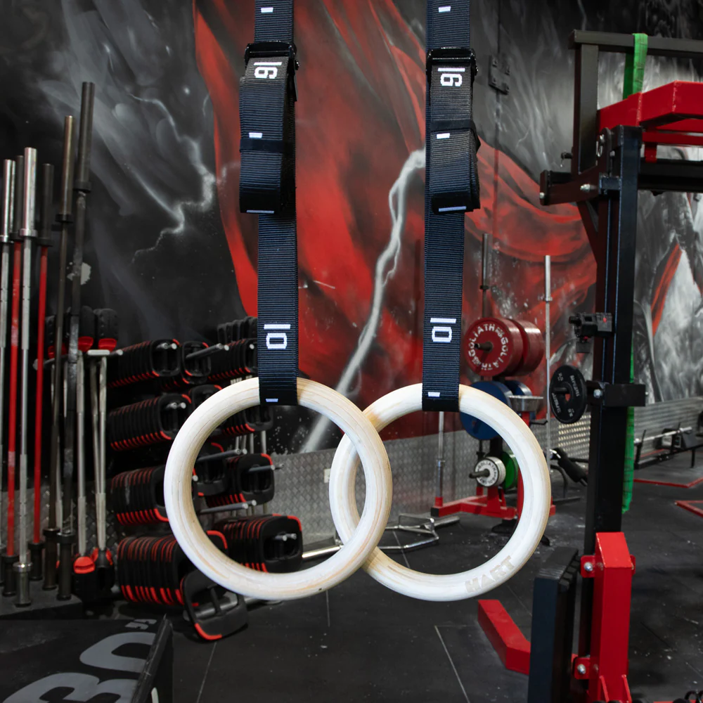 HART Wooden Gym Rings - Image 3