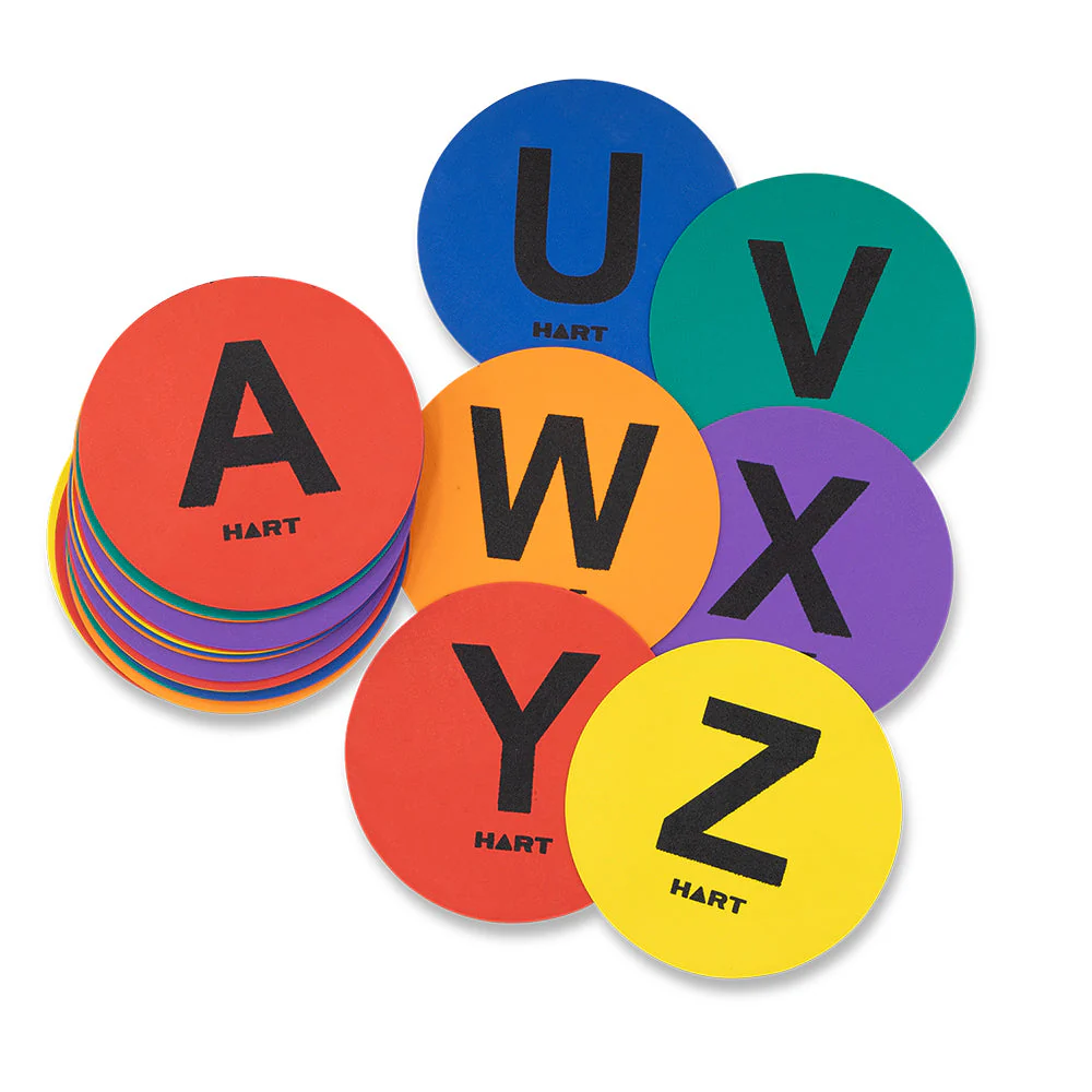 Marking Spot Discs Alphabet Set of 26